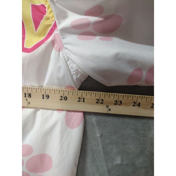 Members Only X GARFIELD White Windbreaker Jacket Mens Sz Medium - Picture 12 of 12